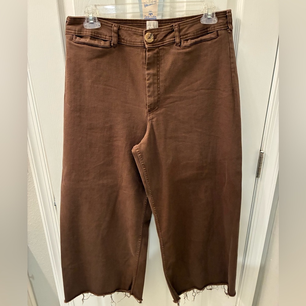 Maeve Brown High-Rise Ankle length size 33 never worn